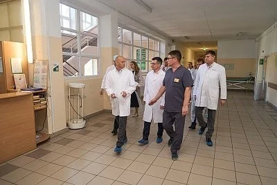 13 августа Врио губернатора посетил Областную клиническую больницу