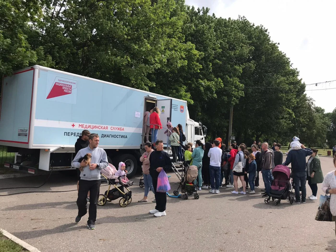 На праздник здоровья в поселке Донское под Светлогорском пришло рекордное число жителей – более пятисот