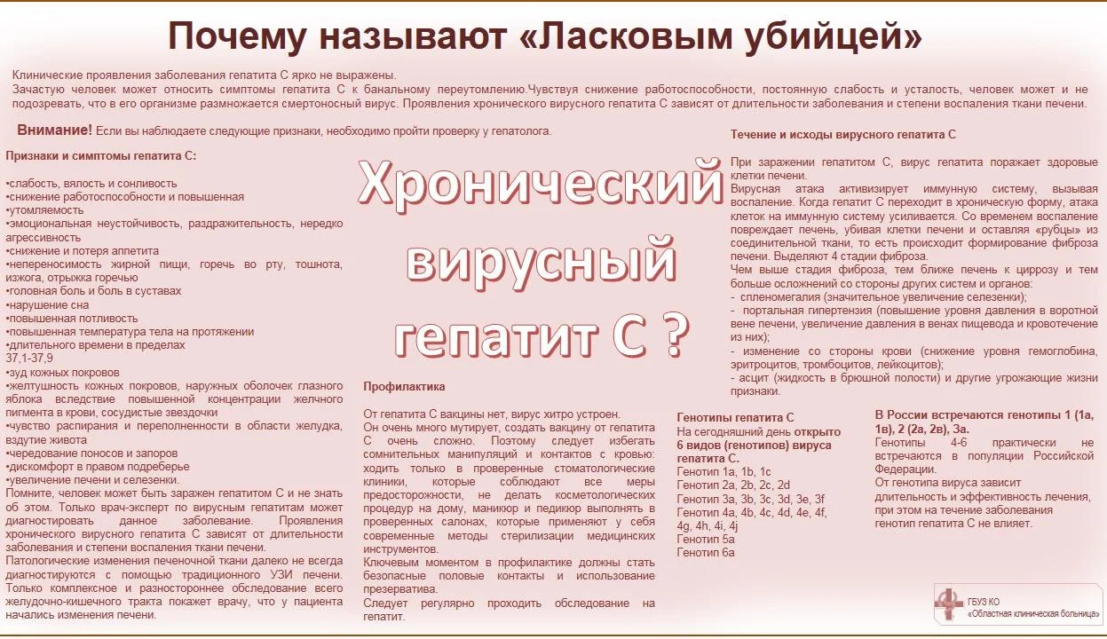 Хронический вирусный гепатит С