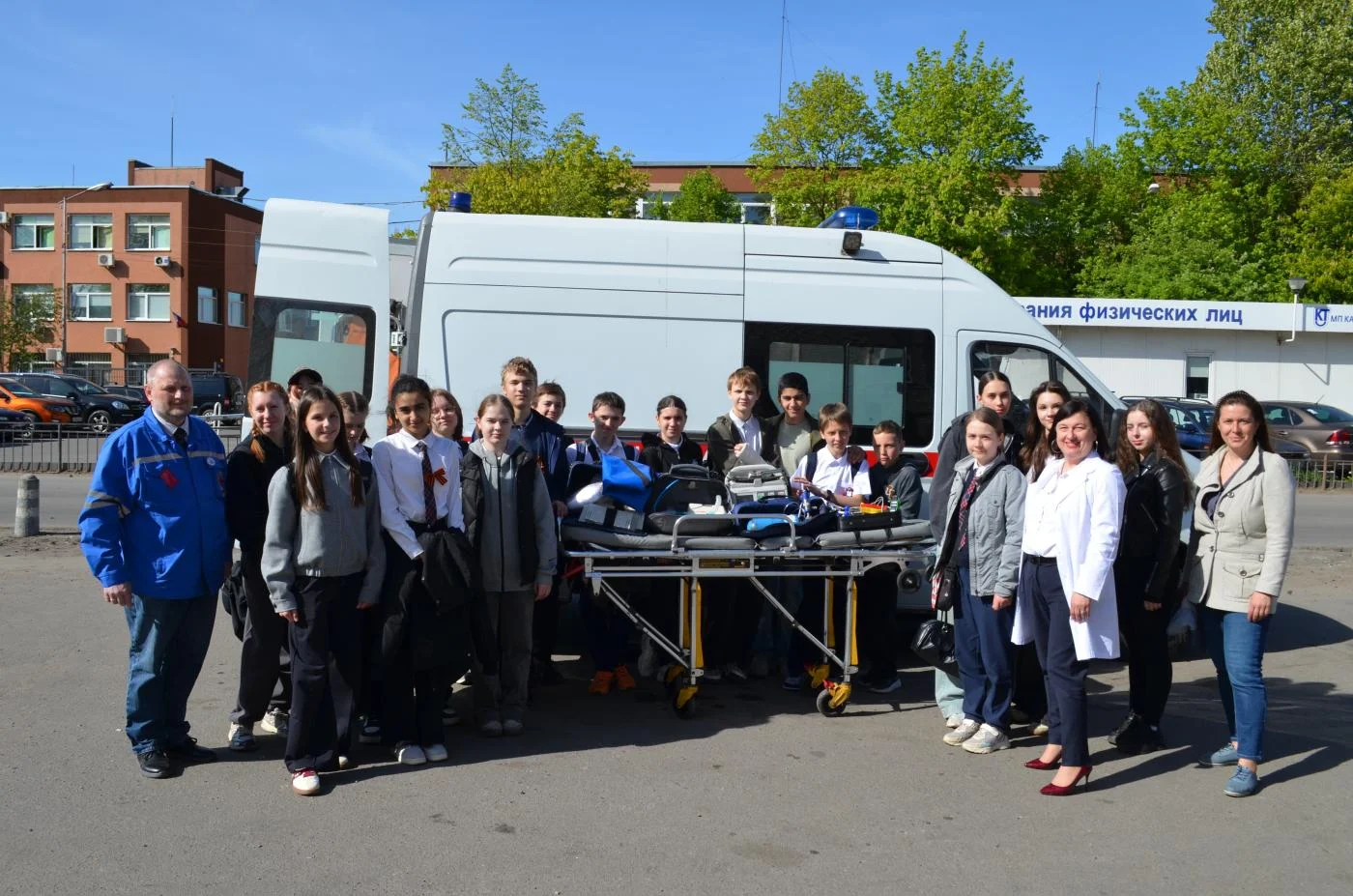 На станции скорой медицинской помощи в Калининграде прошел день открытых дверей