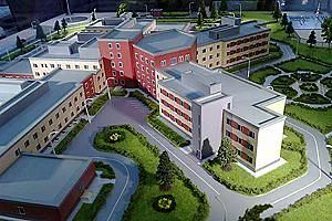 Первые модульные блоки доставлены на стройплощадку кардиоцентра