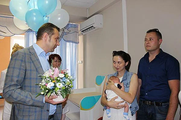 В перинатальном центре родился тридцатитысячный малыш