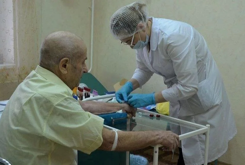 В госпитале для ветеранов прошла выездная диспансеризация ветеранов Великой Отечественной войны