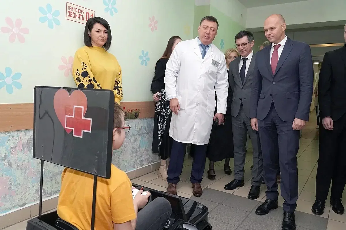 В Детской областной больнице открыли уникальное для региона отделение медицинской реабилитации В Детской областной больнице открыли уникальное для региона отделение медицинской реабилитации