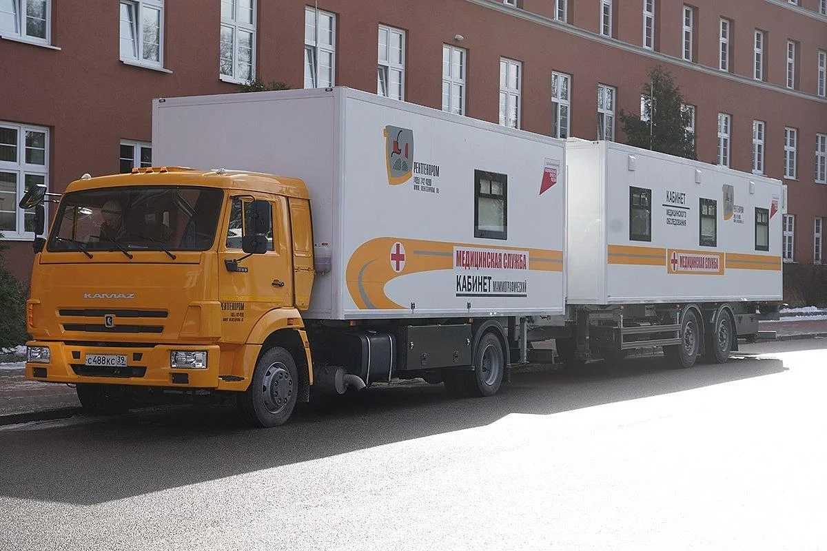 В регионе заработали четыре новых передвижных медицинских комплекса