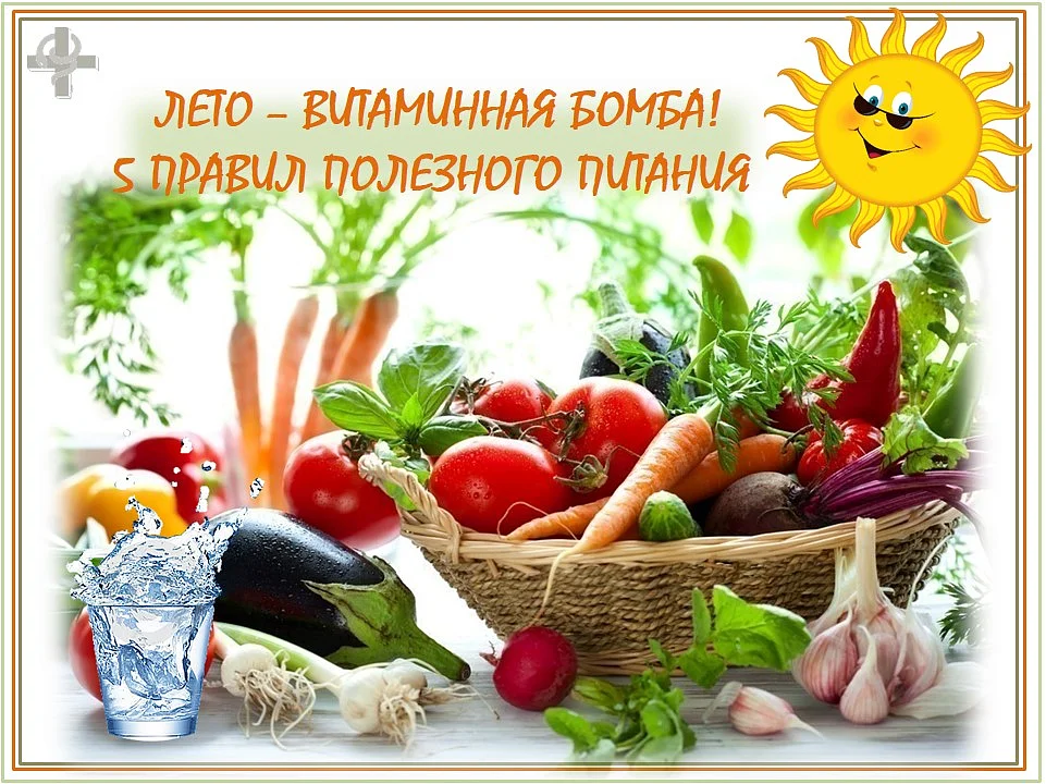 ЧЕМ ПИТАТЬСЯ ЛЕТОМ ЧТОБЫ БЫТЬ ЗДОРОВЫМ