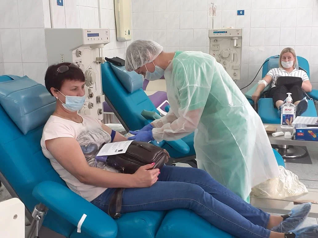 Продолжается работа по пополнению регионального банка донорской крови и ее компонентов