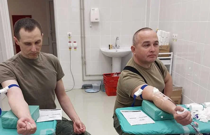 Станция переливания крови провела акцию по заготовке крови, приуроченную к 80-летию Великой Победы