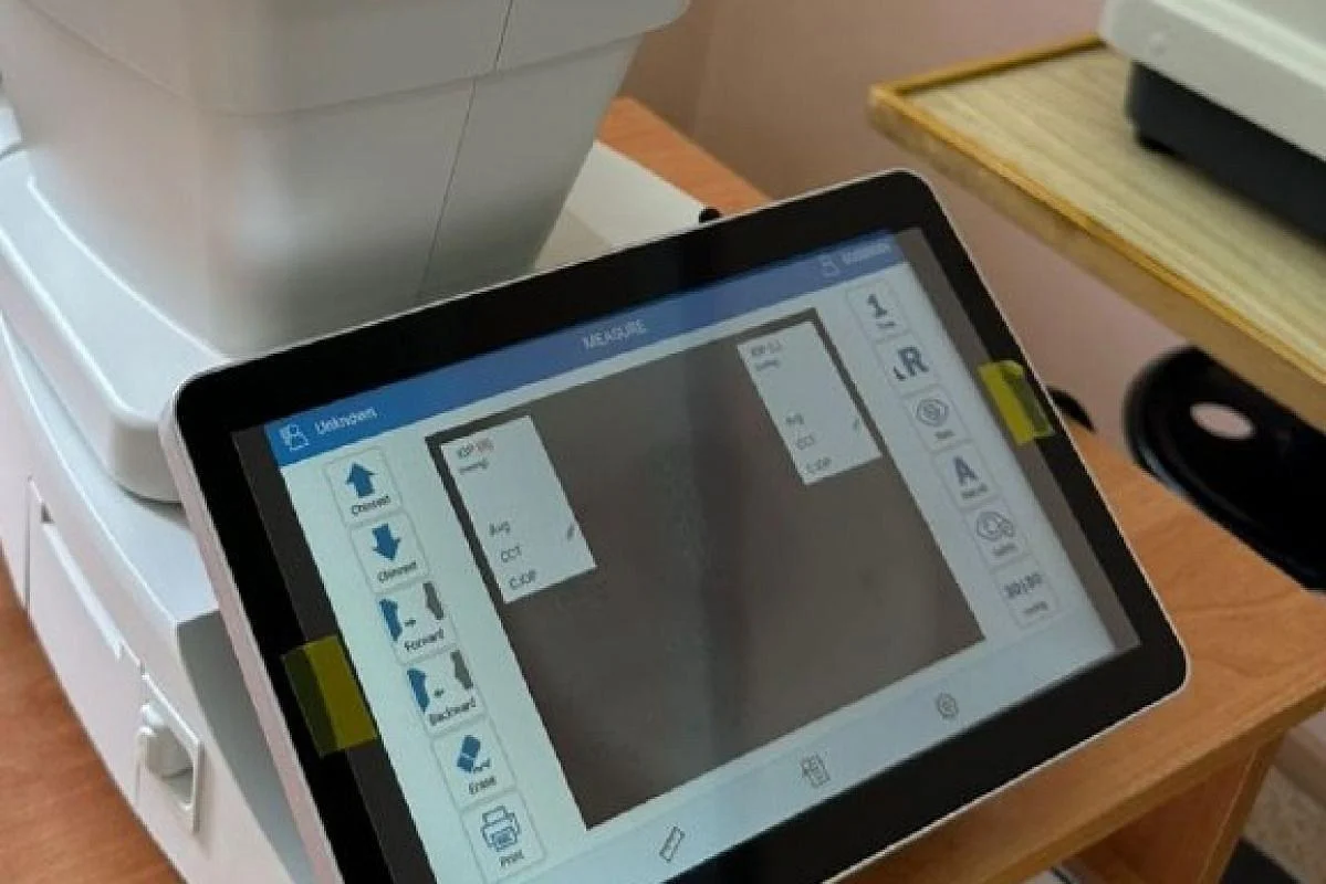 В Городскую поликлинику №3 города Калининграда поставили автоматический пневмотонометр