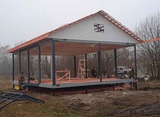 В Багратионовском муниципальном округе стартовала установка очередного фельдшерско-акушерского пункта