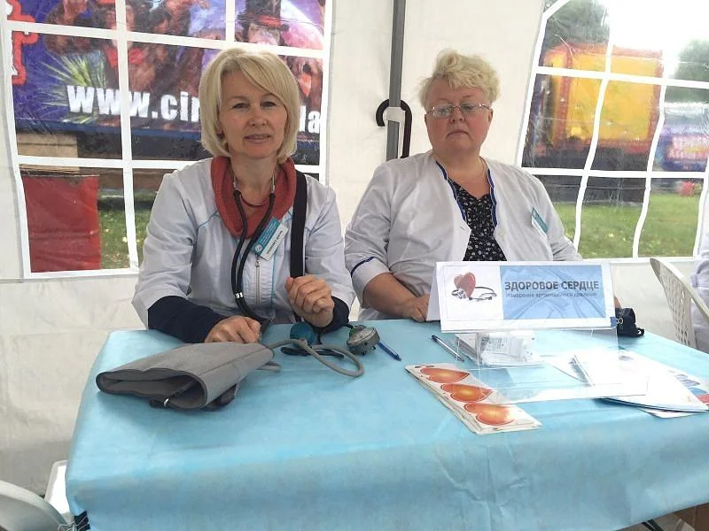 В День города калининградцев и гостей праздника пригласили проверить свое здоровье