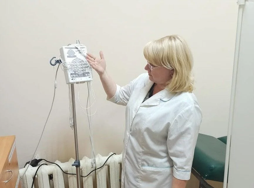На новых электроэнцефалографах в Городской детской поликлинике проведено около четырехсот исследований