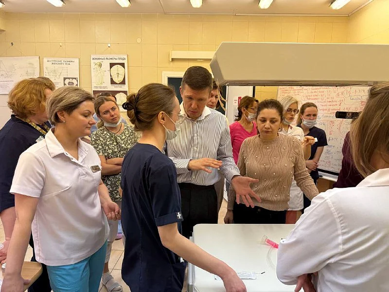 Мастер – класс для калининградских медиков проводит ведущий специалист страны в области реанимации новорожденных